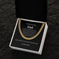 To My Amazing Dad I Cuban Link Chain I Father's Day - Ever Trendy Essentials