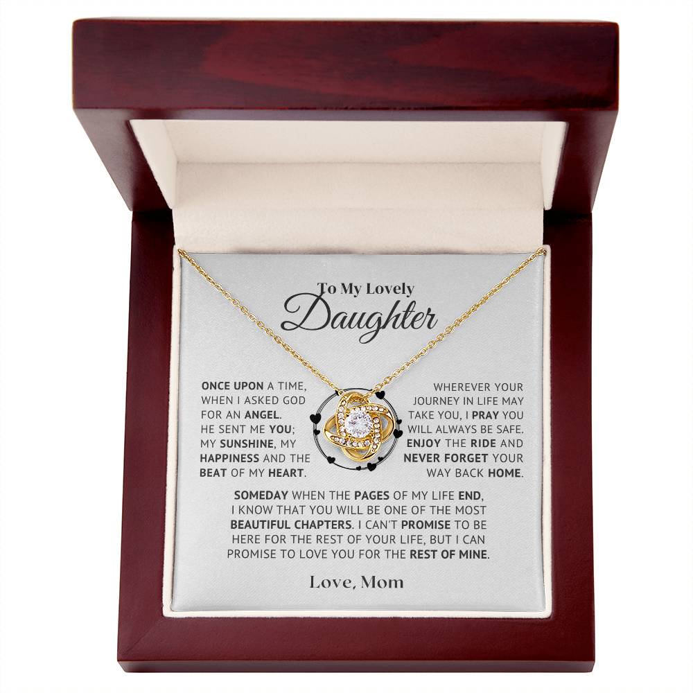 to my daughter necklace from mom