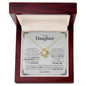 To My Daughter | I Love You - Love Knot Necklace - Ever Trendy Essentials