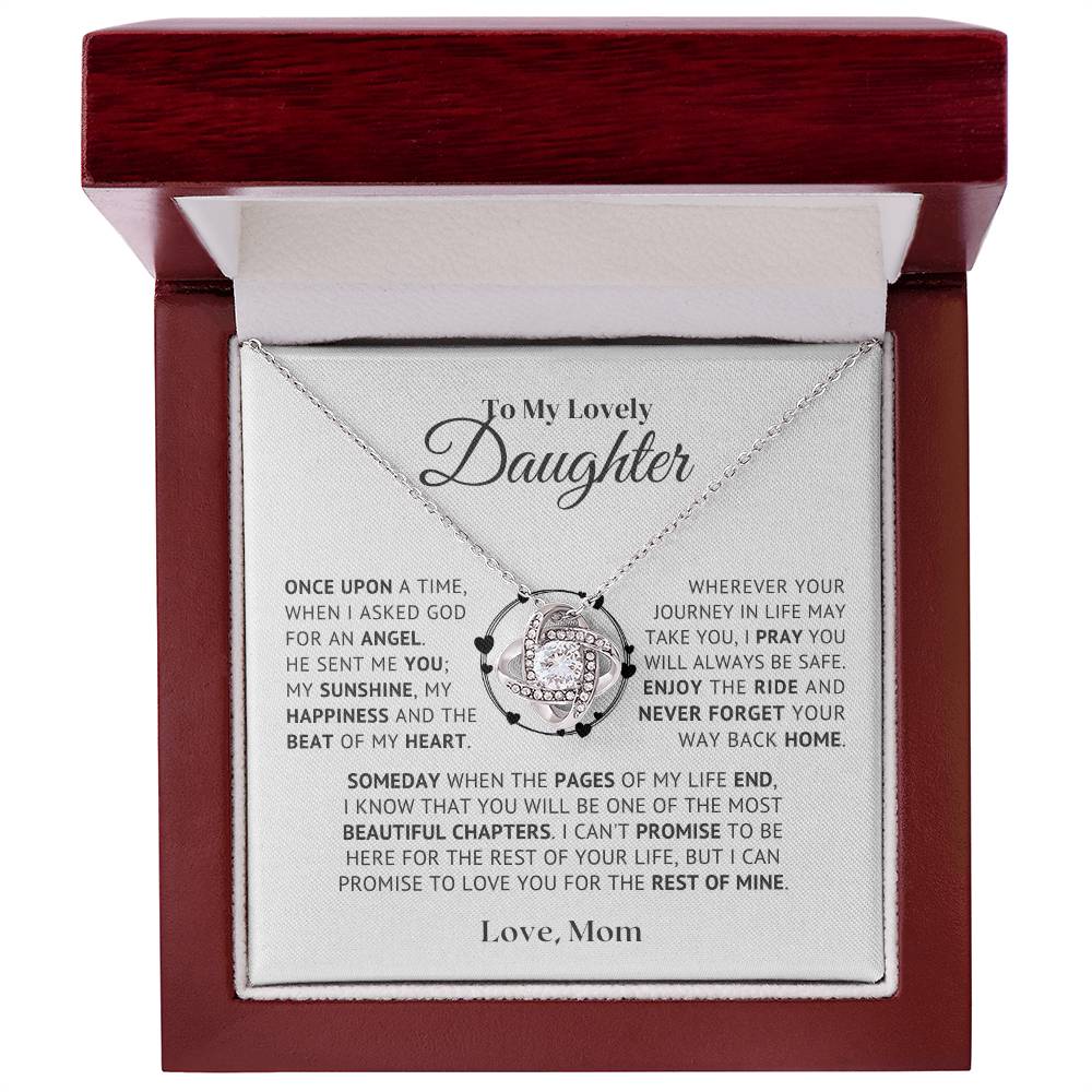 to my daughter necklace from mom