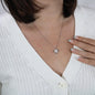 To My Wonderful Wife Silver Love Knot Necklace