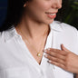 To My Wonderful Wife Silver Love Knot Necklace
