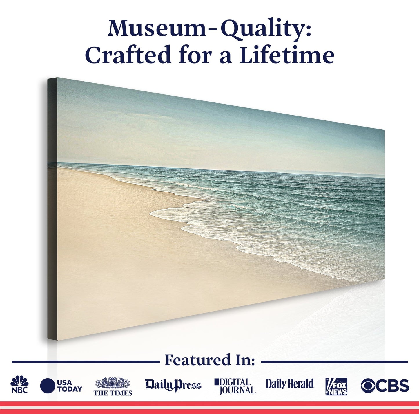 Beachside Bliss Coastal Wall Art Daughter - Ever Trendy Essentials