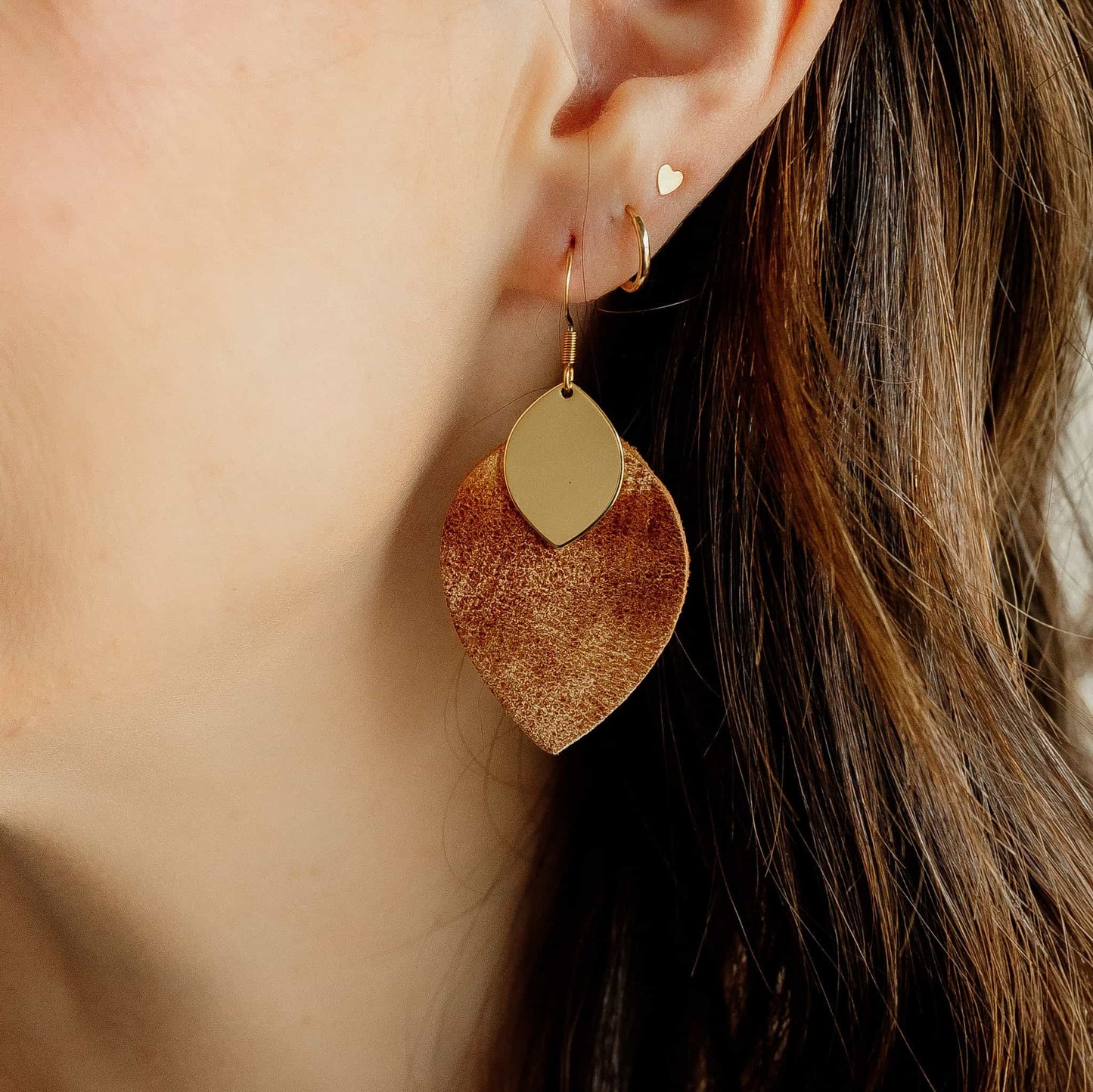 Caramel Cafe Cora Earrings - Ever Trendy Essentials