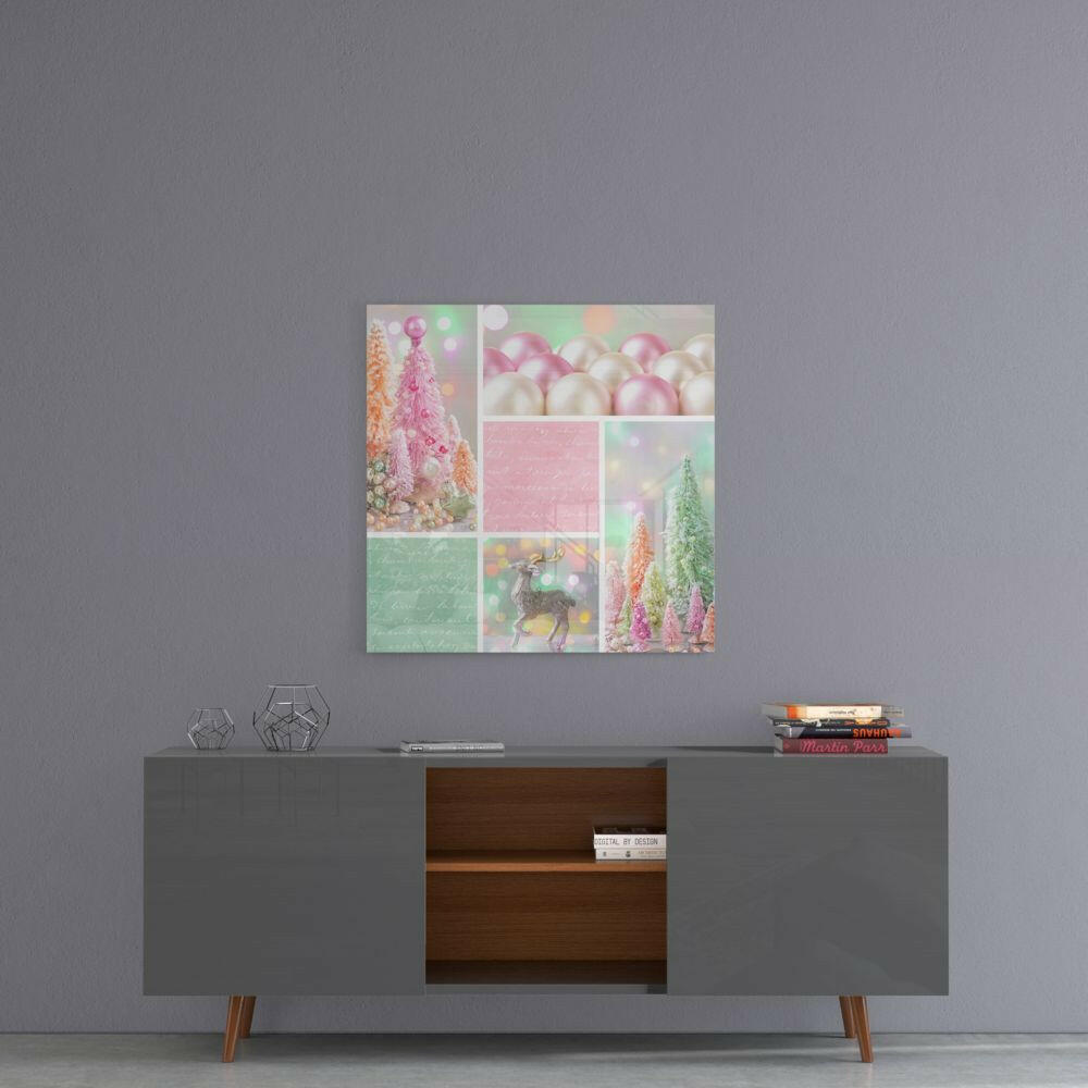 Christmas Glass Wall Art - Ever Trendy Essentials