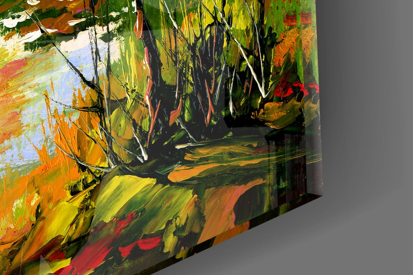 Colorful Autumn Glass Wall Art Daughter - Ever Trendy Essentials