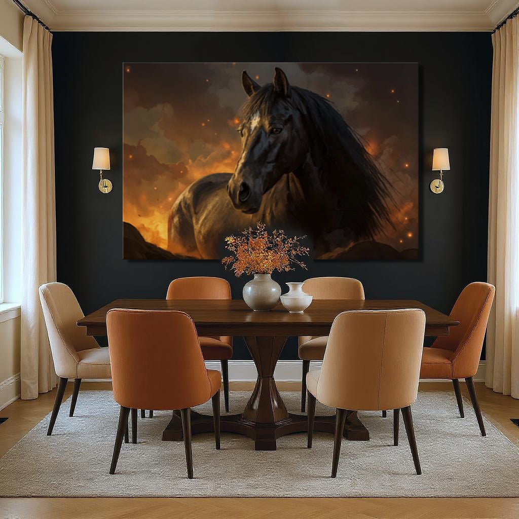 Horse Watercolor Wall Art Daughter - Ever Trendy Essentials