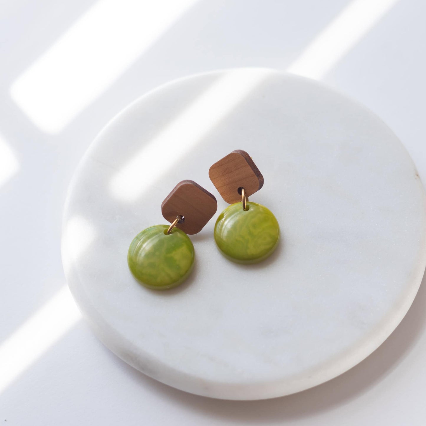 Lime Aspen Earrings - Ever Trendy Essentials