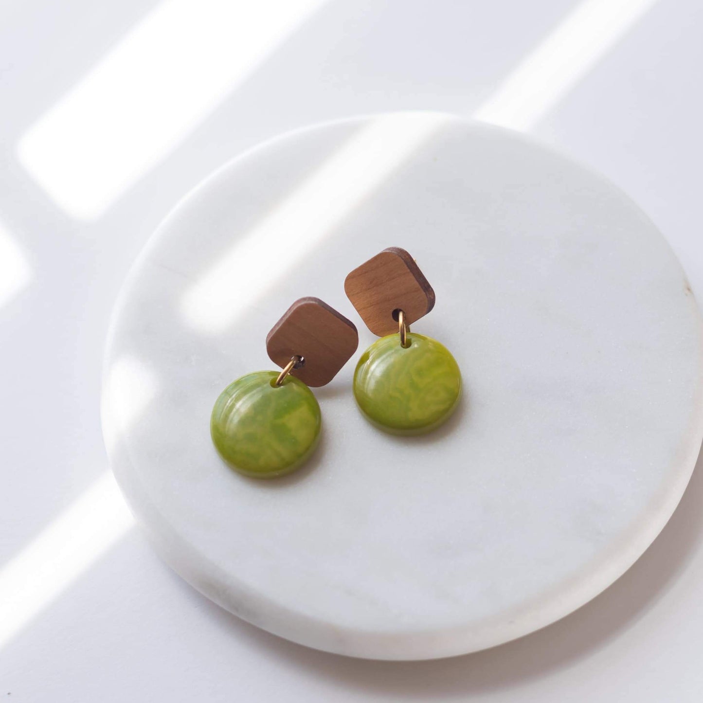 Lime Aspen Earrings - Ever Trendy Essentials