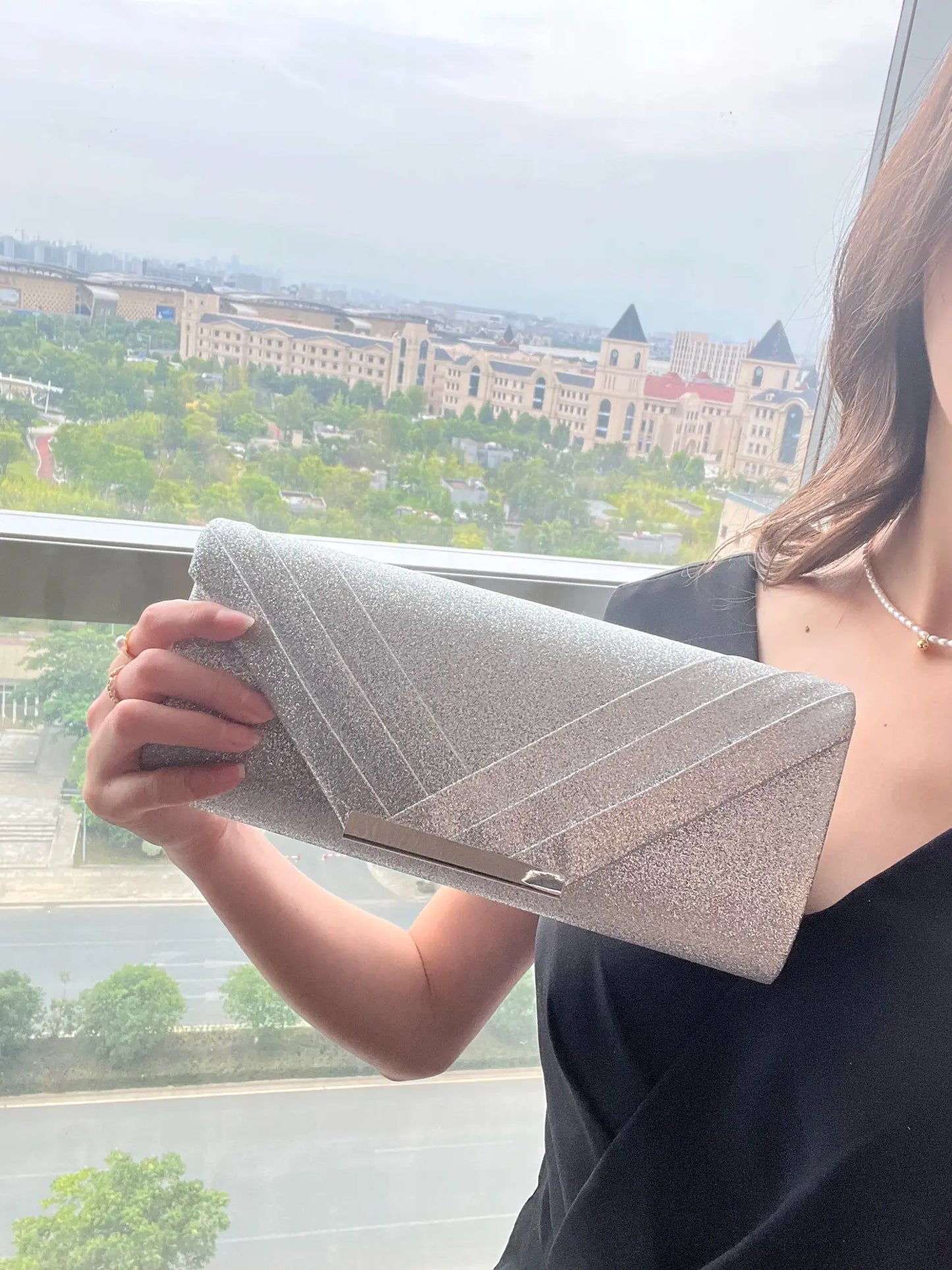 New Design Envelop Satin Evening Clutch Bag | Trade Luxury Shoulder Bags & Lady Party Purses for Wedding Dress Handbag - Ever Trendy Essentials