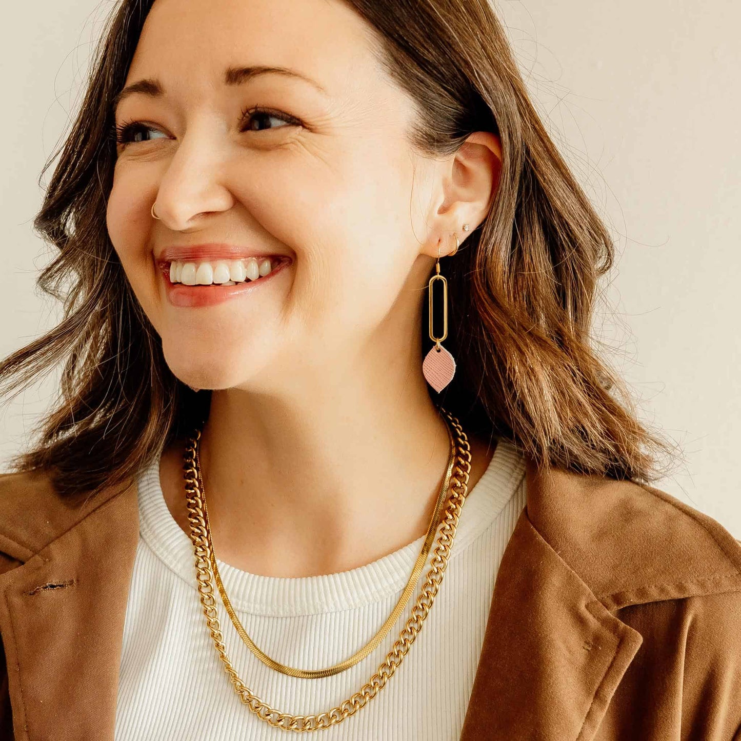 Pink Lyn Earrings - Ever Trendy Essentials