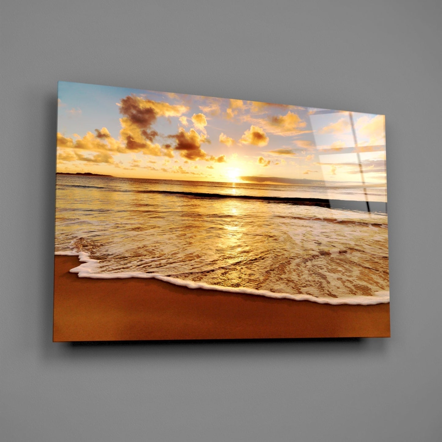 Sunset Glass Wall Art Daughter - Ever Trendy Essentials