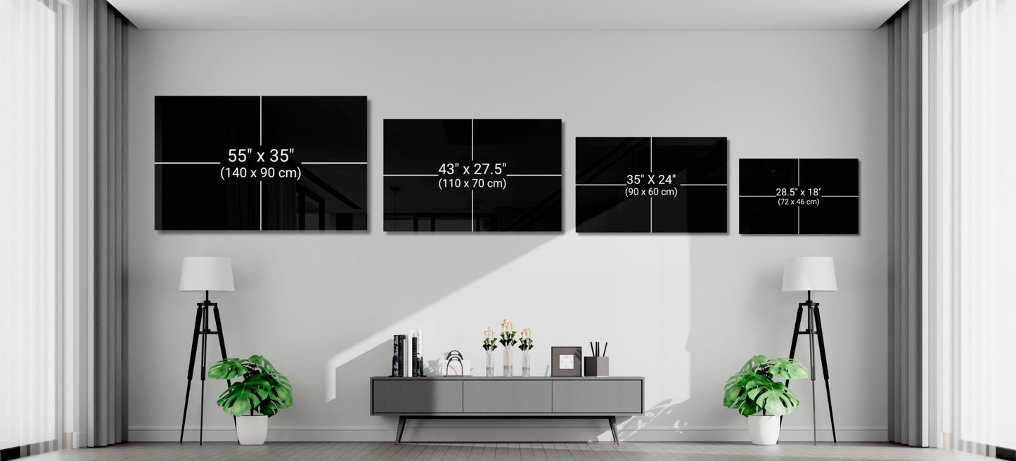 “The Right Time Is Now” Glass Wall Art Daughter - Ever Trendy Essentials