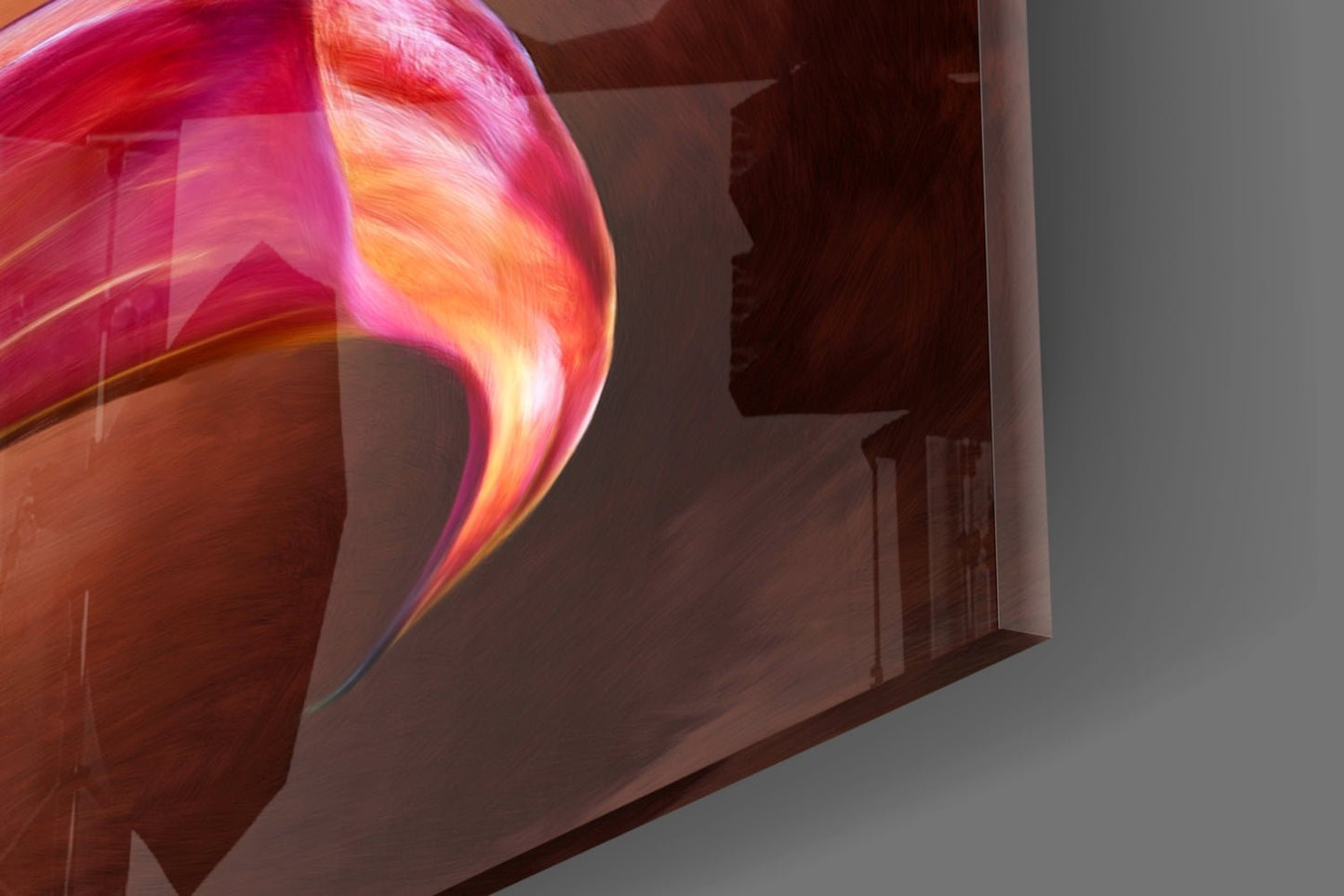 Tulips Glass Wall Art Daughter - Ever Trendy Essentials