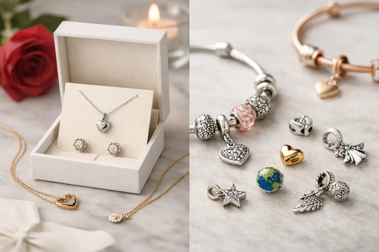 Message Card Jewelry vs Charms