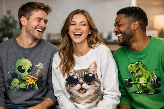 Funny Graphic Sweatshirts That Get the Laugh