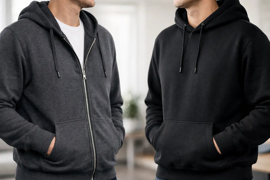 Zip Hoodie Versus Pullover Hoodie