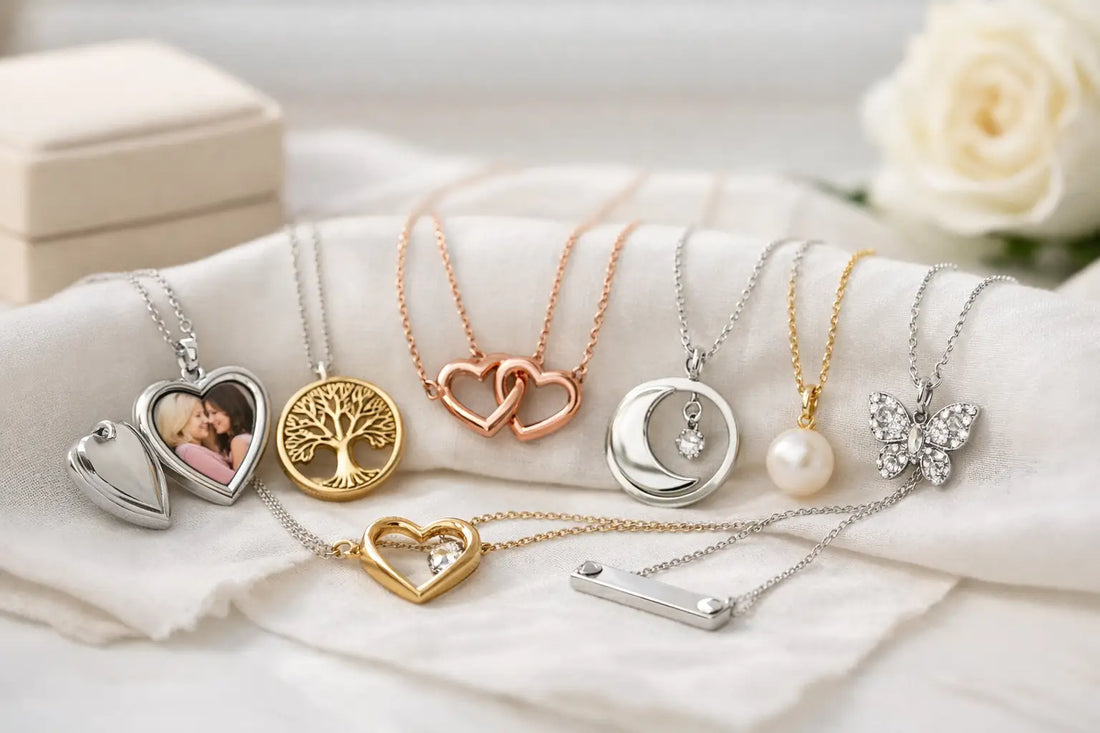 12 Daughter Keepsake Necklace Examples