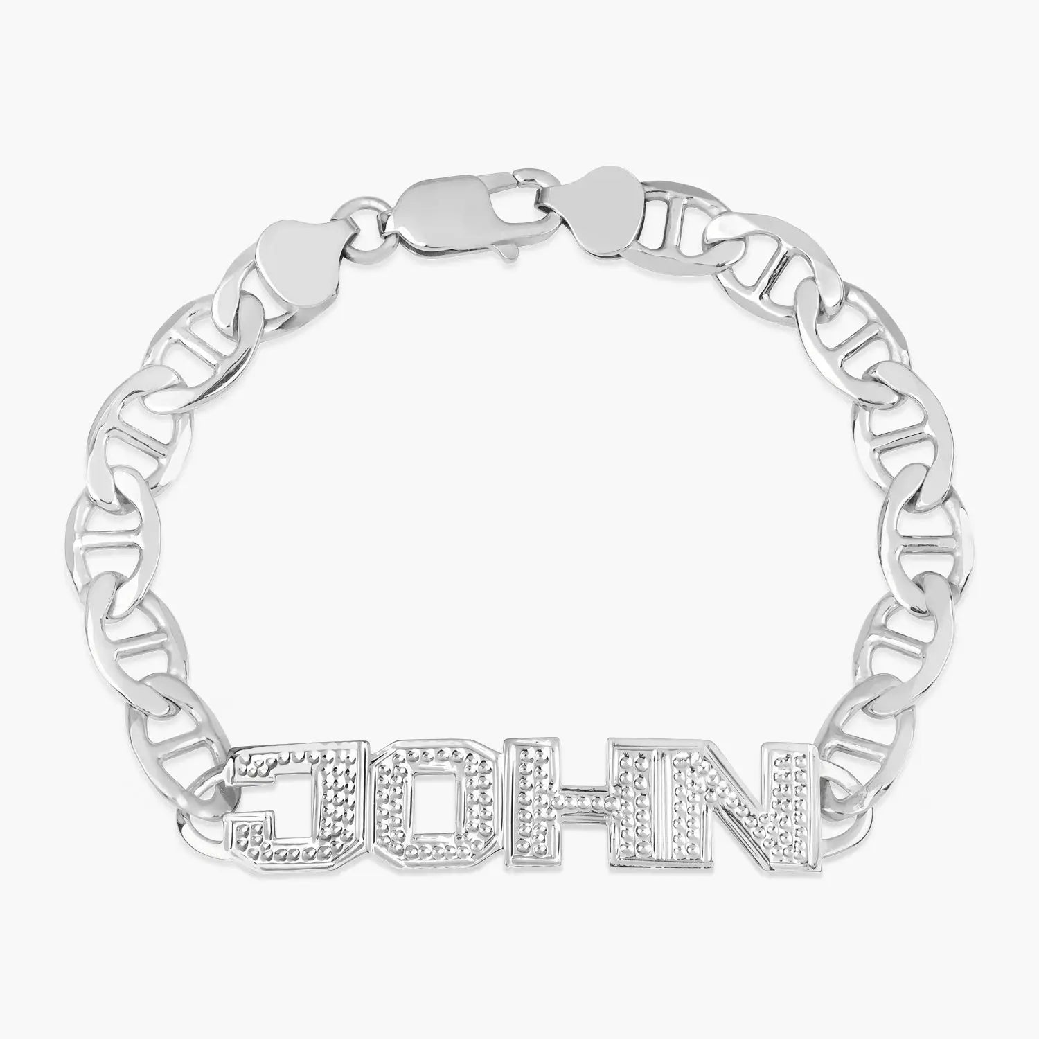 Name Bracelet w/ Mariner Chain - Ever Trendy Essentials