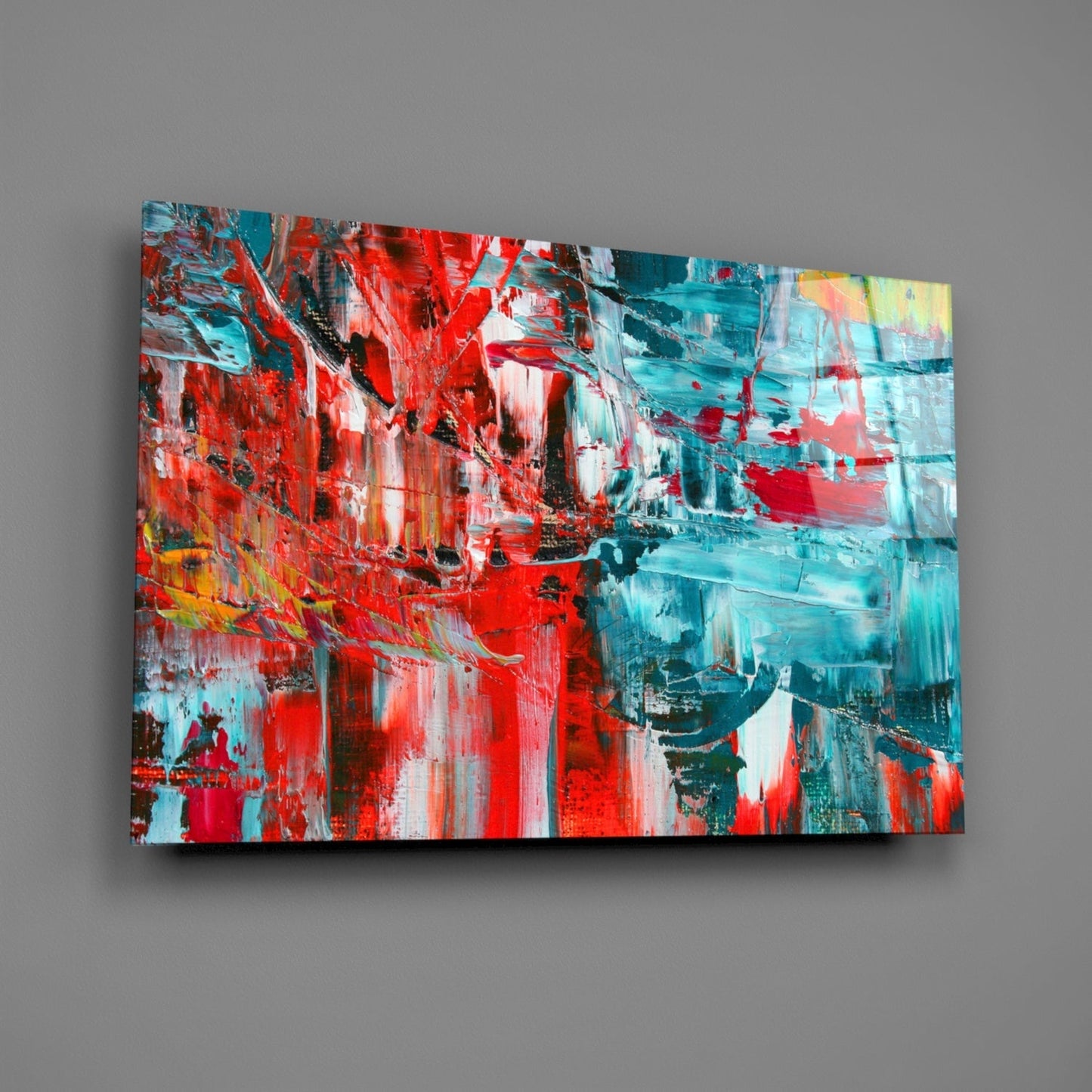 Abstract Reflection Glass Wall Art Daughter - Ever Trendy Essentials