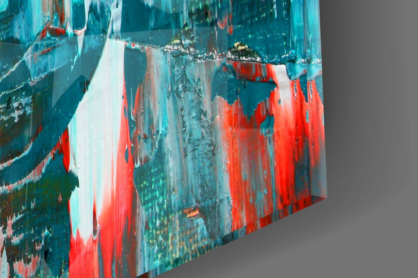 Abstract Reflection Glass Wall Art Daughter - Ever Trendy Essentials