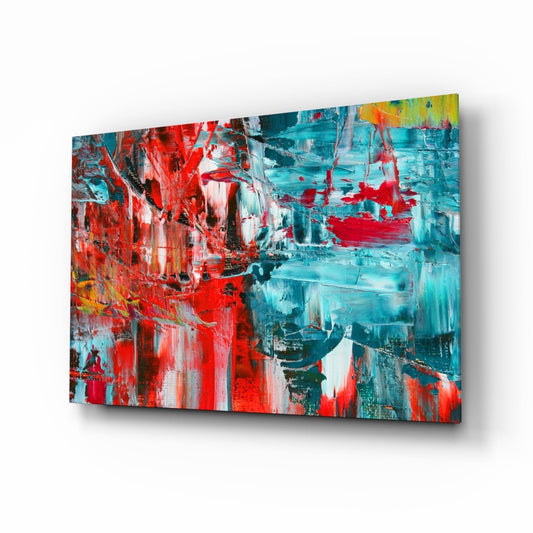 Abstract Reflection Glass Wall Art Daughter - Ever Trendy Essentials