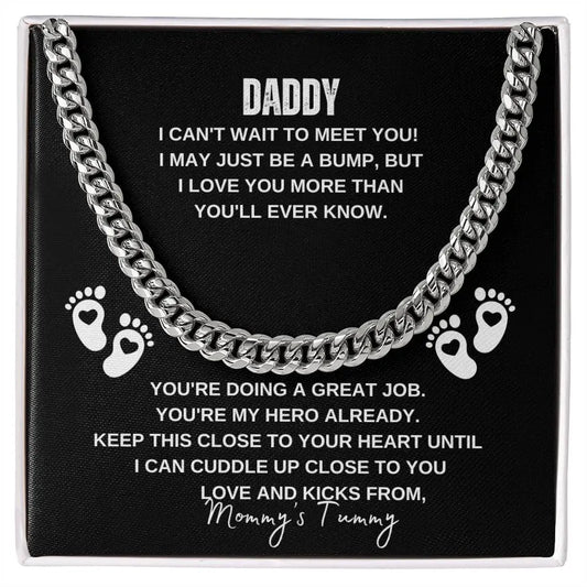 Daddy Bump Cuban Link Chain Two Feet - Ever Trendy Essentials