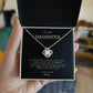 To My Daughter | I Love You - Love Knot Necklace - Ever Trendy Essentials