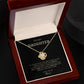To My Daughter | I Love You - Love Knot Necklace - Ever Trendy Essentials