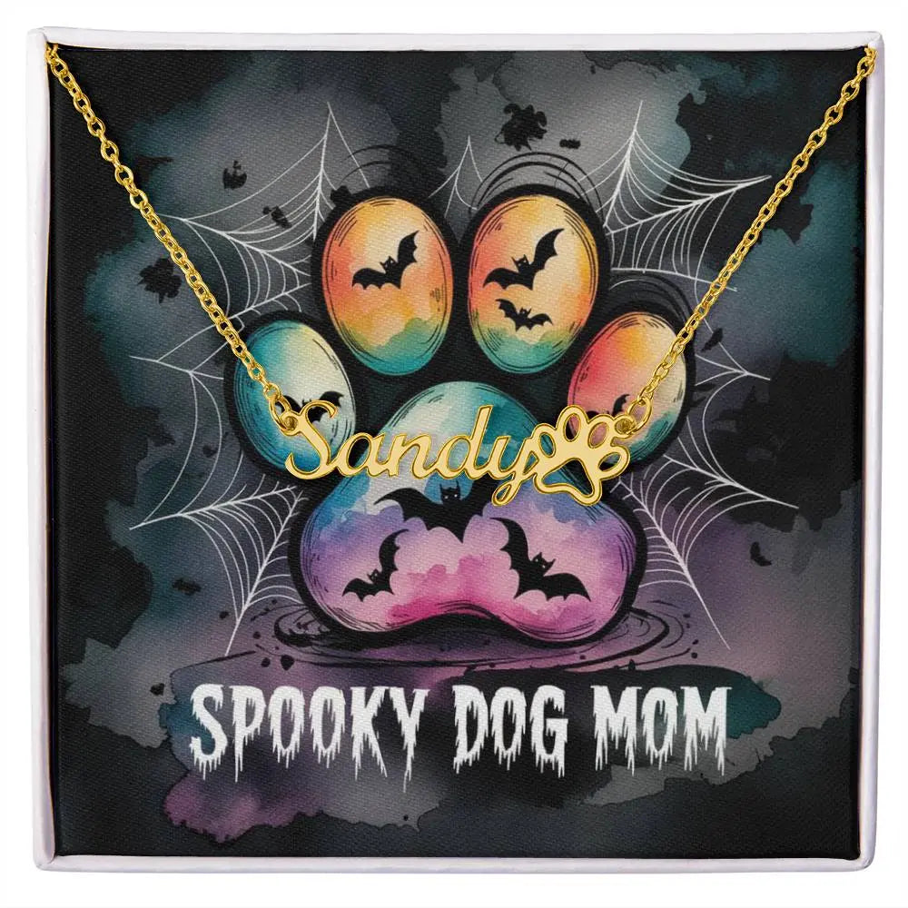 Halloween Necklace I Custom Name Necklace - Ever Trendy Essentials