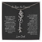 To My Daughter - Love Dad - A Beautiful and Meaningful Gift Set 