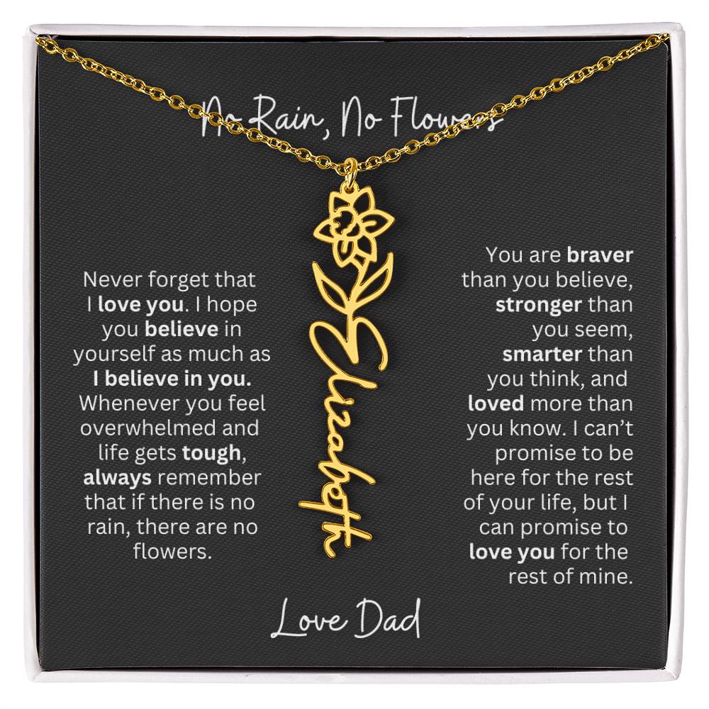 To My Daughter - Love Dad - A Stunning and Heartfelt Gift Set 