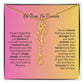 No Rain - No Flowers | Birth Necklace | Name Necklace | Unique Jewelry for Wife, Soulmate - Ever Trendy Essentials