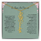 No Rain - No Flowers | Birth Necklace | Name Necklace | Unique Jewelry for Mom, Bonus Daughter, and Soulmate - Ever Trendy Essentials