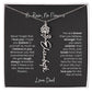 To My Daughter - Love Dad - A Beautiful and Meaningful Gift Set 