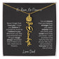To My Daughter - Love Dad - A Beautiful and Meaningful Gift Set 