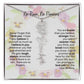 Birth Flower Necklace With Name I No Rain - No Flowers | Beautiful Gift for Aunt - Ever Trendy Essentials