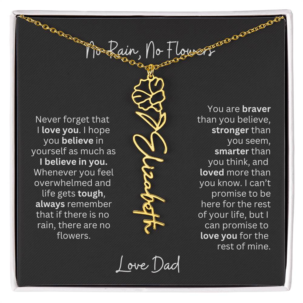 To My Daughter - Love Dad - A Stunning and Heartfelt Gift Set 