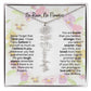 Birth Flower Necklace With Name I No Rain - No Flowers | Beautiful Gift for Aunt - Ever Trendy Essentials