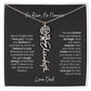To My Daughter - Love Dad - A Beautiful and Meaningful Gift Set 