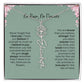 No Rain - No Flowers | Birth Necklace | Name Necklace | Unique Jewelry for Mom, Bonus Daughter, and Soulmate - Ever Trendy Essentials