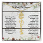 No Rain - No Flowers | Birth Necklace | Name Necklace | Christmas Gift for Special Women: Mom, Wife, Daughter, Sister, and More - Ever Trendy Essentials