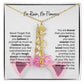 No Rain - No Flowers | Birth Necklace | Name Necklace | Enchanting Unicorn-Themed Jewelry Gift for Daughter, Wife, and Granddaughter - Ever Trendy Essentials