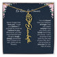 No Rain - No Flowers | Birth Necklace | Name Necklace | Custom Jewelry Gift for Daughters from Dad - Ever Trendy Essentials