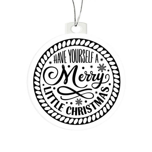 Christmas Ornament I Christmas Tree Decorations I Acrylic Ornament I Merry Christmas - Ever Trendy Essentials