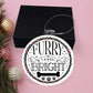 Dog Christmas Ornaments I Acrylic Ornaments I Furry and Bright 