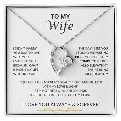 To My Wife I Love Necklace I Mother's Day Gift - Ever Trendy Essentials