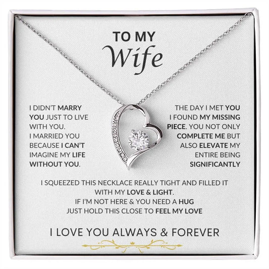 To My Wife I Love Necklace I Mother's Day Gift - Ever Trendy Essentials