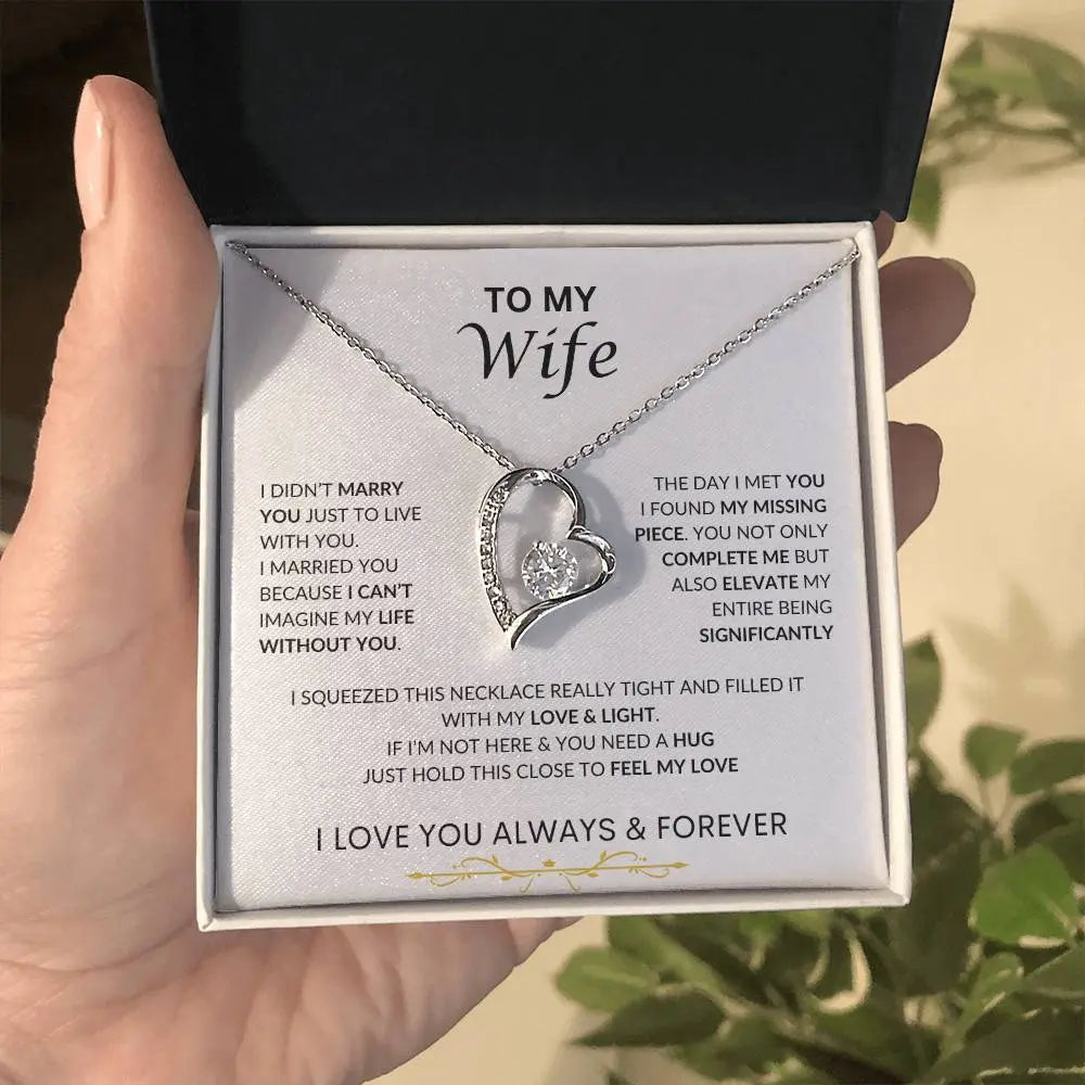 To My Wife I Love Necklace I Mother's Day Gift - Ever Trendy Essentials