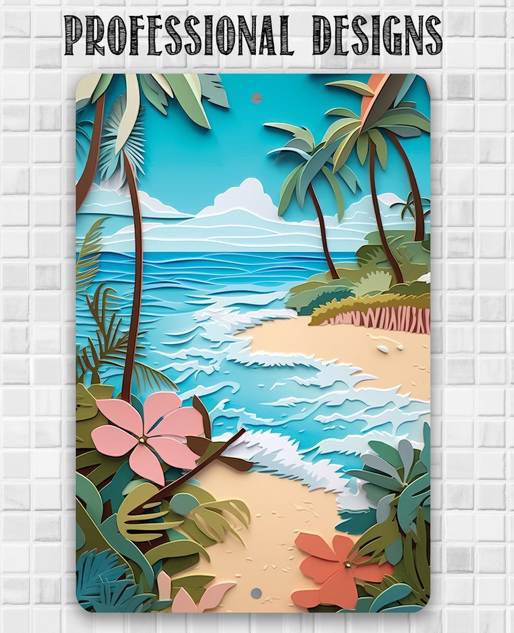 Beach Dreams - Metal Sign Daughter - Ever Trendy Essentials